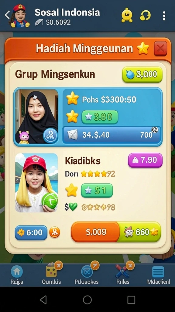 Fitur jackpot progresif yang meningkatkan peluang menang.