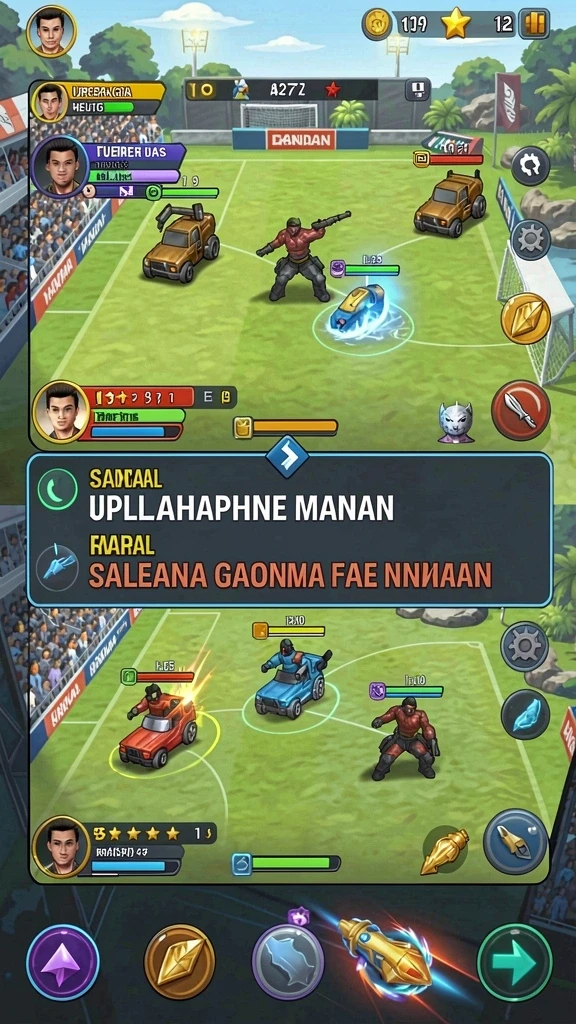 Misi menantang yang meningkatkan pengalaman bermain.