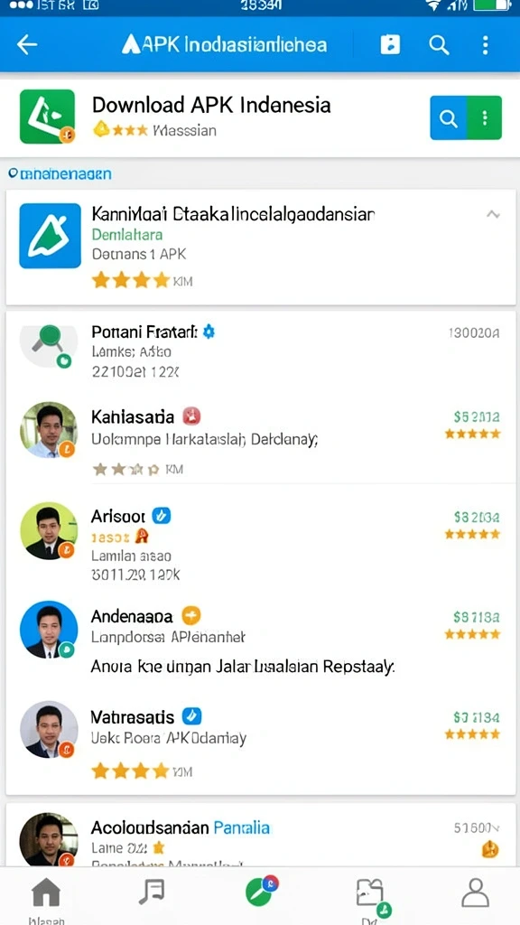 Menu permainan yang mudah dinavigasi.