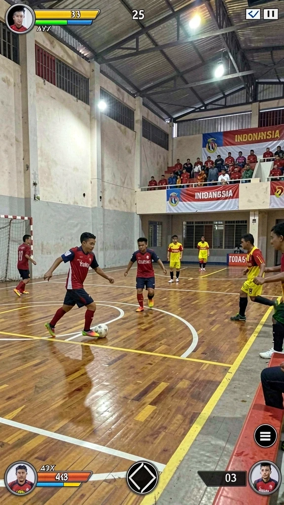 Tampilan menarik dan antarmuka pengguna yang ramah.