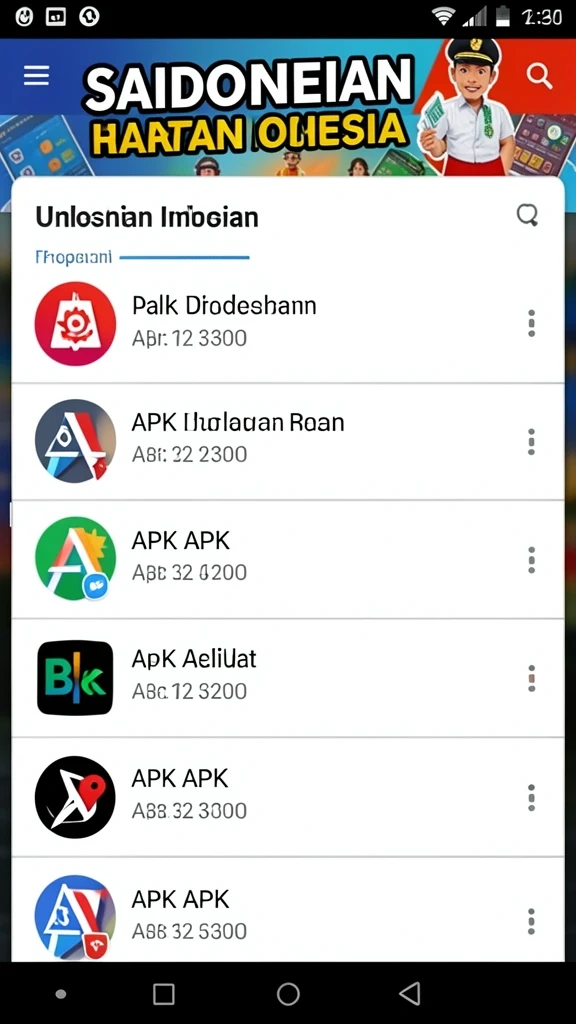 Tampilan menarik dari permainan kartu yang seru.