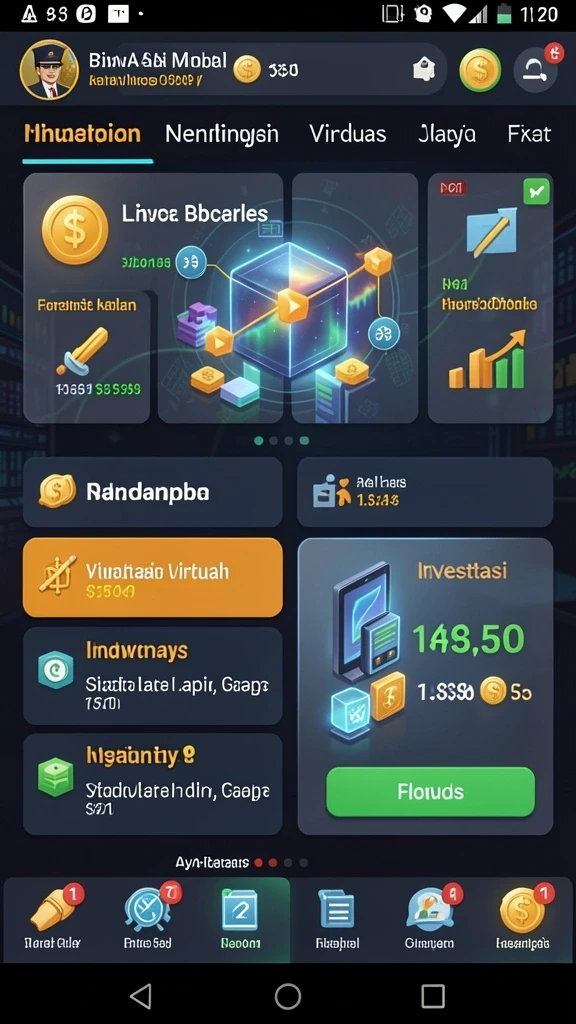 Fitur turnamen yang menambah keseruan bermain.