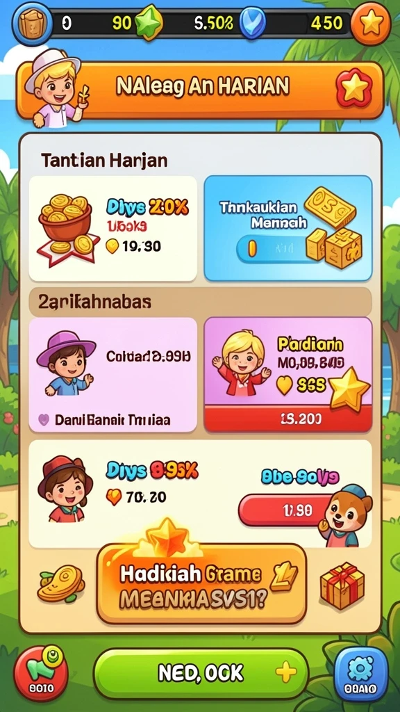 Tantangan menarik yang menunggu untuk diselesaikan.