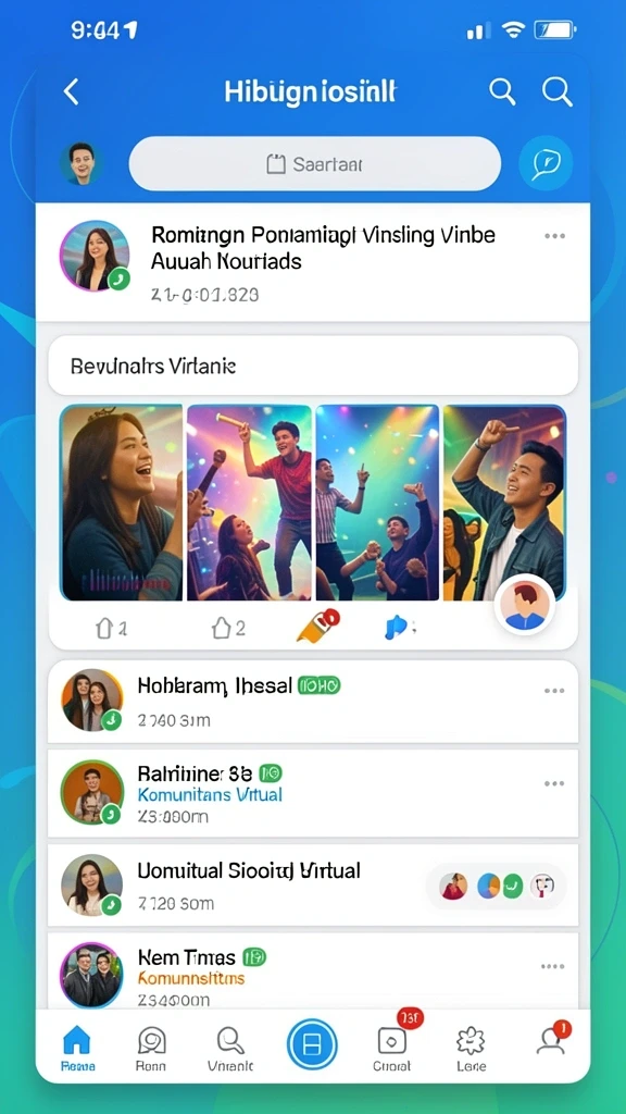 Tampilan antarmuka yang menarik dan mudah dinavigasi.