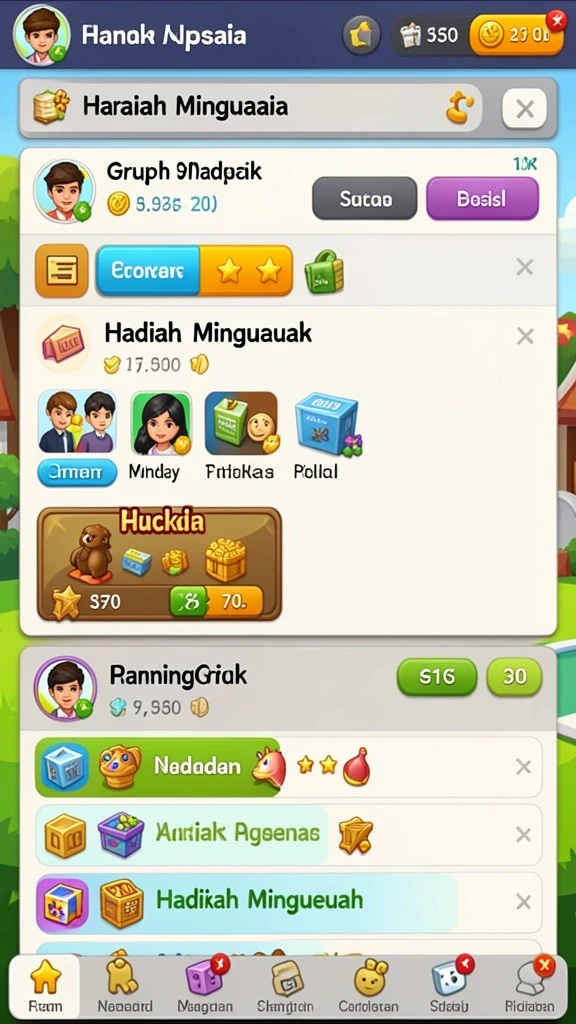 Screenshot memperlihatkan momen menegangkan saat mencari harta karun.
