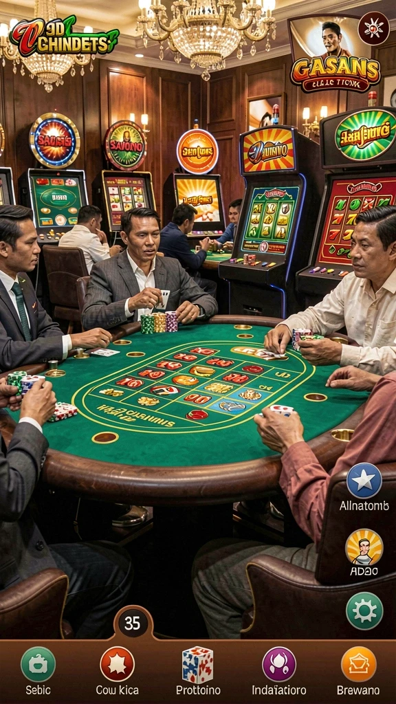 Tampilan antarmuka GUATOGEL yang modern dan menarik.