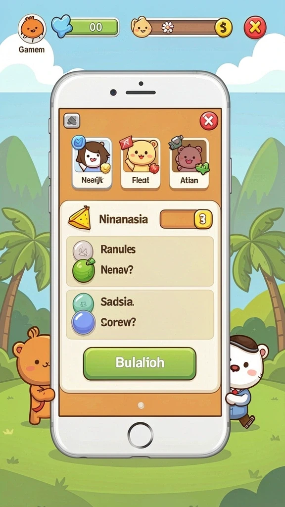 Tampilan antarmuka yang user-friendly.