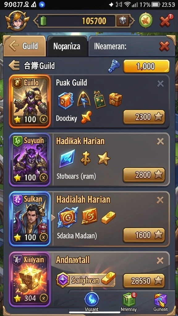 Visual pemandangan indah dari salah satu level dalam game.
