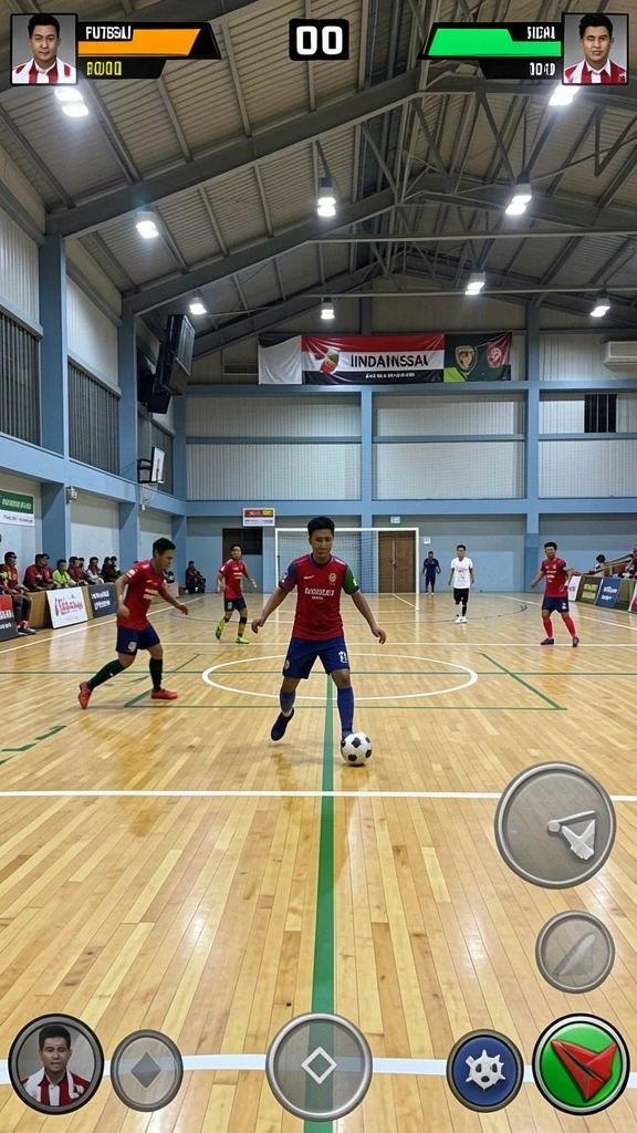 Tampilan antarmuka utama IDAGAME yang menarik.