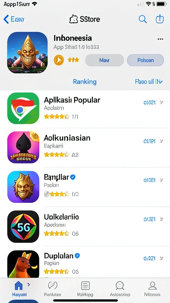 Tangkapan layar karakter utama dalam aksi.