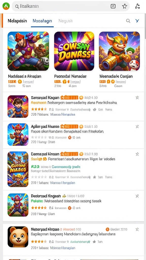 Tampilan home screen aplikasi JAGOTOGEL yang menarik.