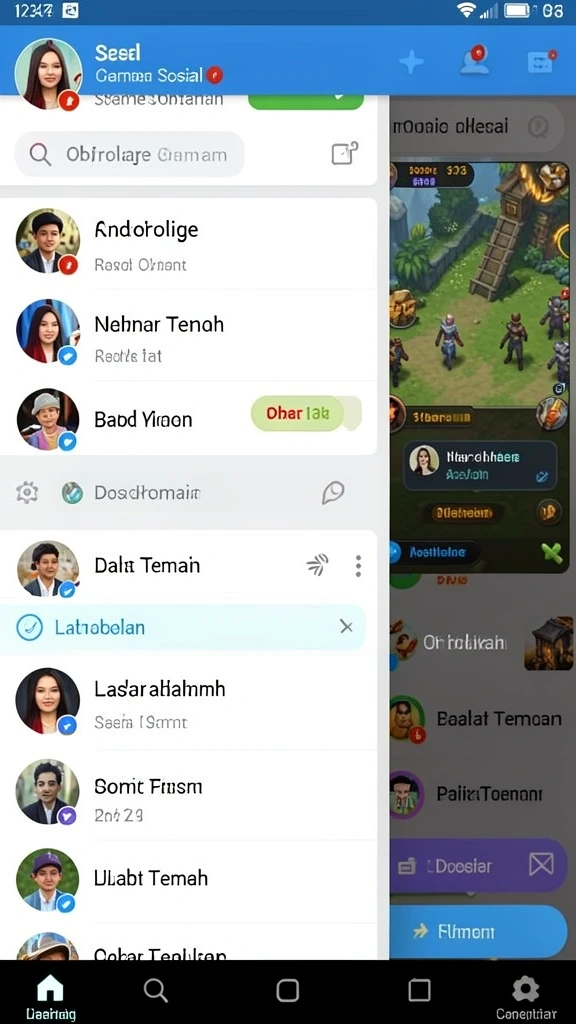 Pengaturan grafis yang indah dan mendetail.