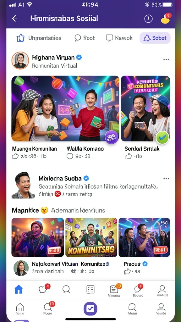 Gambaran level menantang dengan grafis yang menawan.