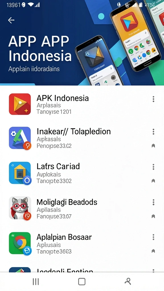 Tampilan utama L777 dengan berbagai pilihan karakter.