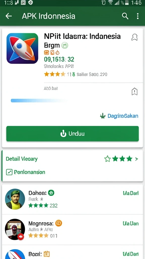 Tampilan karakter utama dalam aksi mendebarkan.