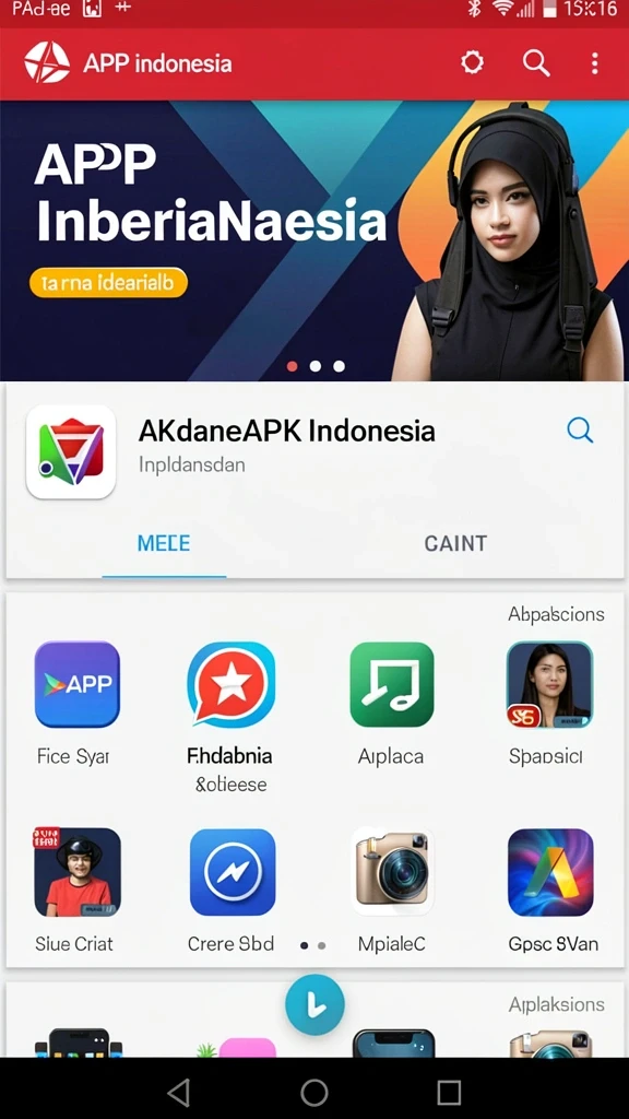 Tampilan antarmuka yang intuitif dan menarik.