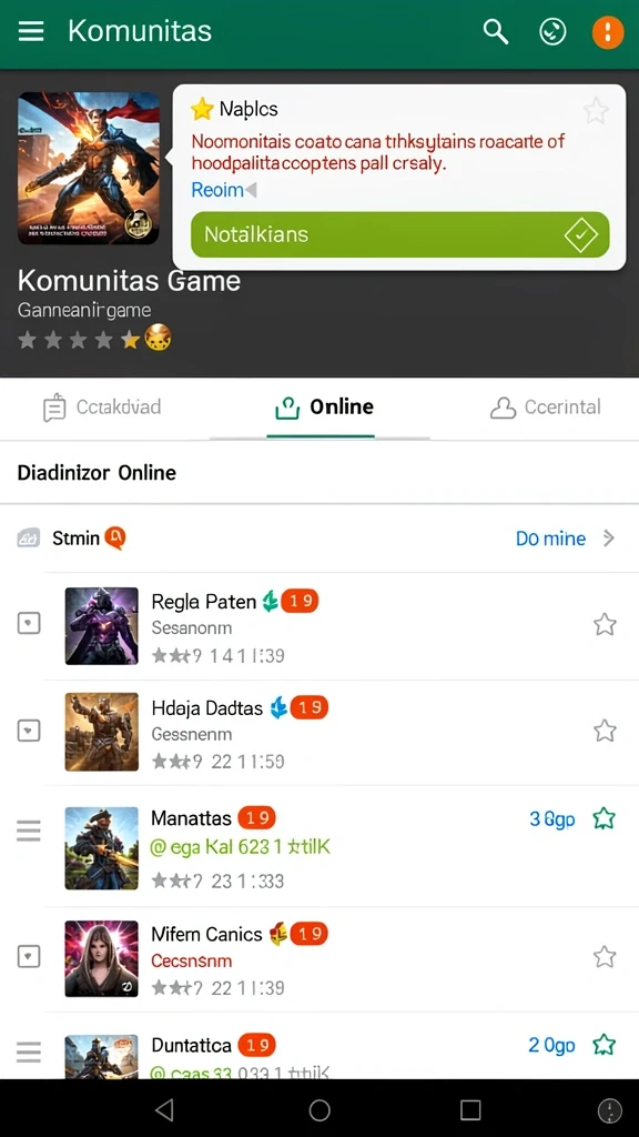 Karakter yang beragam dan penuh warna.