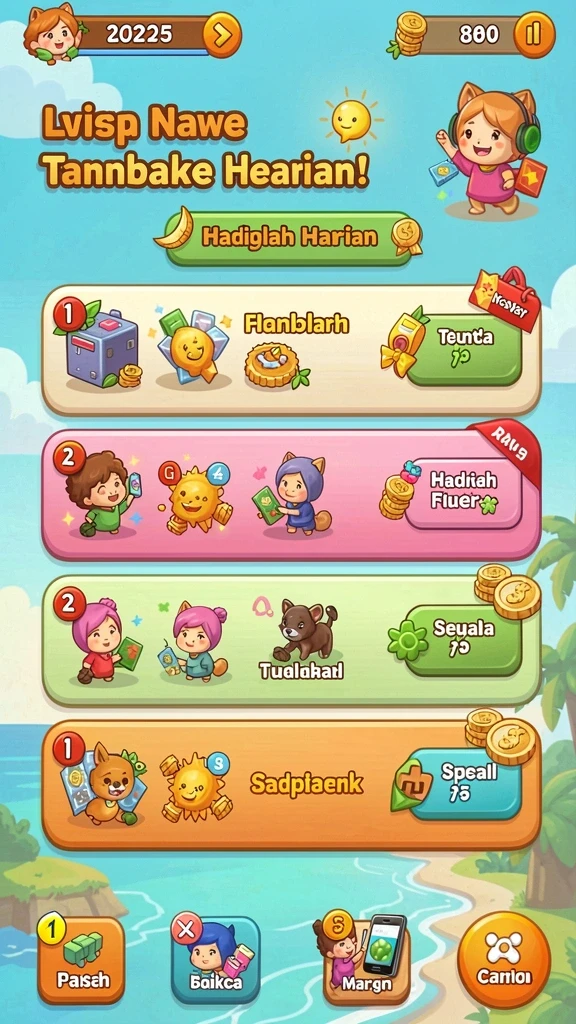 Beragam karakter dengan kemampuan unik untuk dimainkan.