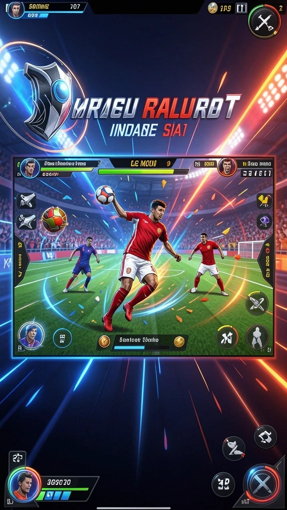 Gambaran karakter heroik dalam gameplay.