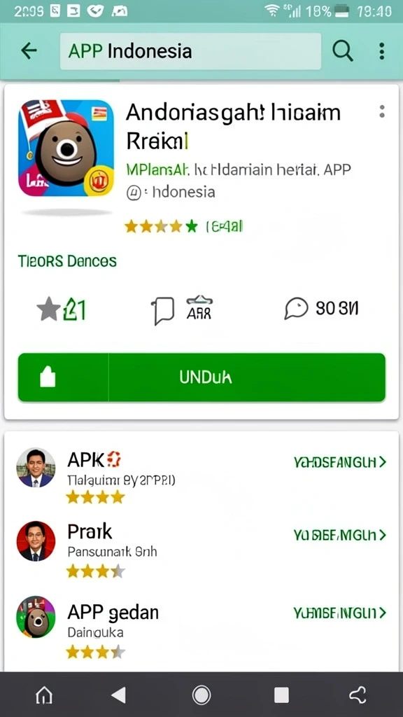 Screenshot aplikasi OLXTOTO dengan tampilan dashboard utama.