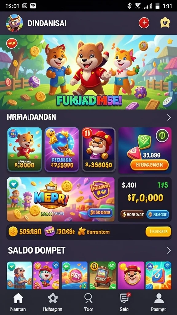 Screenshot gameplay mencerminkan tantangan seru dalam game.