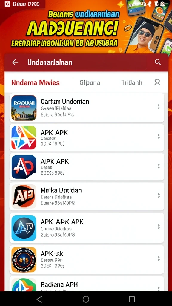 Tampilan depan aplikasi PENIDABET yang menarik.