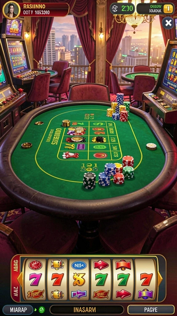 Screenshot menampilkan grafik menawan dari dunia game.