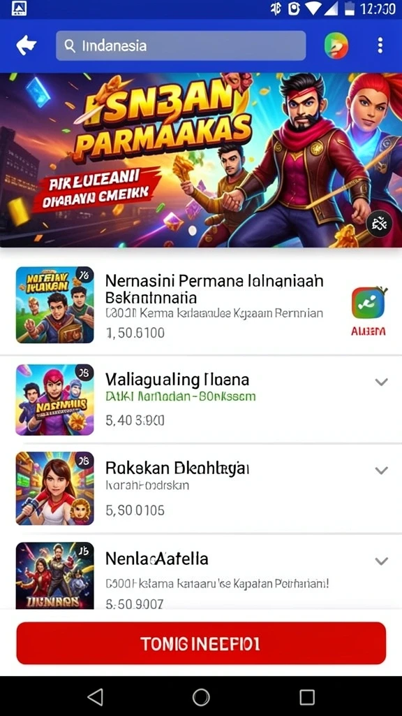 Antarmuka pengguna yang intuitif dan mudah dinavigasi.