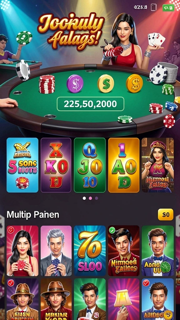 Berbagai tema slot yang beragam dan menghibur.