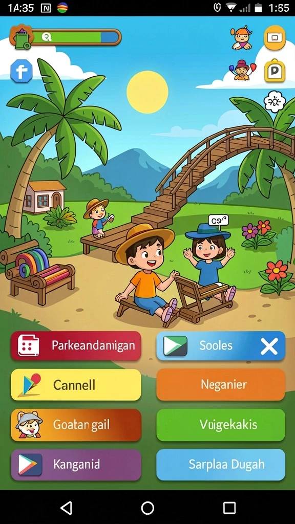 Momen seru saat pemain berkolaborasi dalam pertempuran.