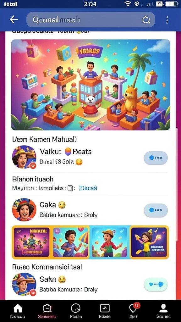 Tampilan antarmuka yang sederhana dan menarik.